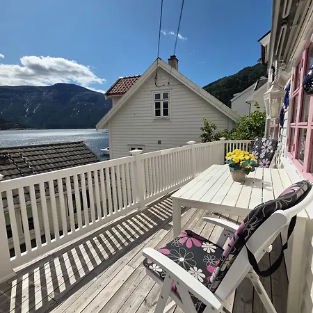 Hébergement de vacances Sentralt I Terrasse Med Fjordutsikt *
