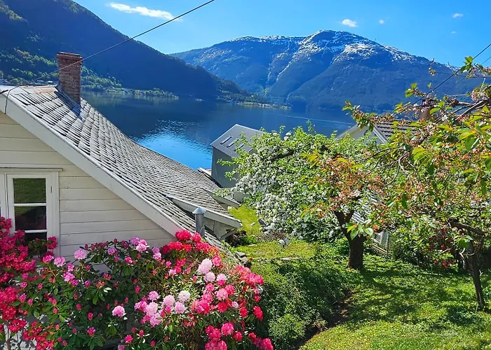 Sentralt I Terrasse Med Fjordutsikt 度假居 *
