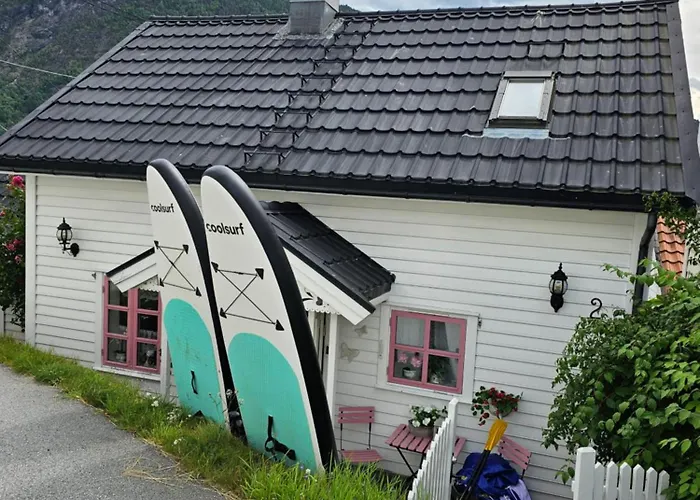 Дом отдыха Sentralt I Terrasse Med Fjordutsikt *