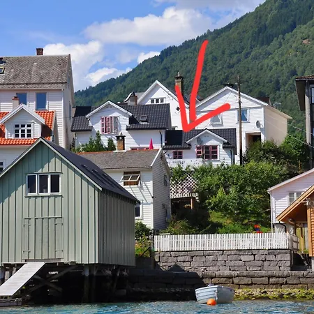 Hébergement de vacances Sentralt I Terrasse Med Fjordutsikt